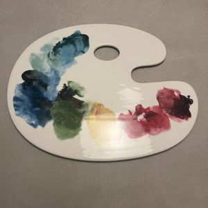 Fishs Eddy Paint Palette Serving Plate